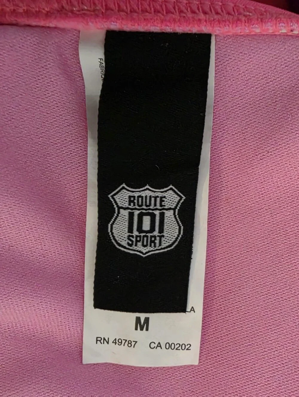 Route 101 Sport Bikini Top Neon Pink Triangle Pink Size M - Picture 14 of 16